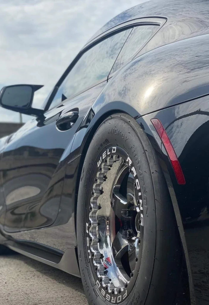 Weld S71 17x10.5 Rear Beadlock Black Center For 2020+ Toyota Supra MKV GR A90 / A91 Whee