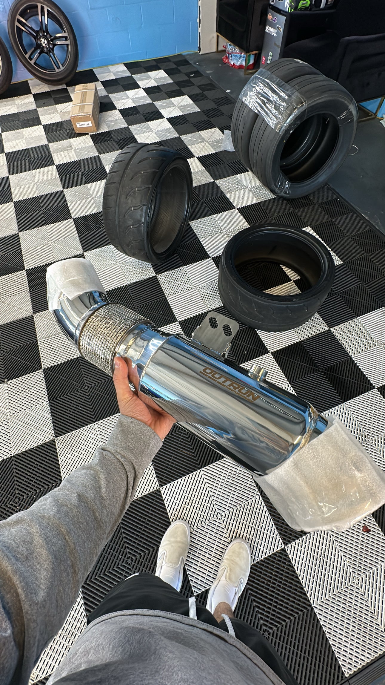 B58 TRUE 5" CATLESS DOWNPIPE