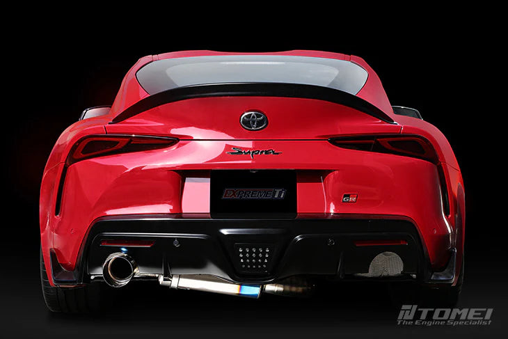 Tomei Expreme Ti Full Titanium Muffler Type-R Toyota GR MKV Supra A90